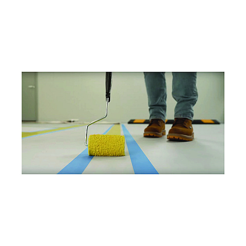Rust-Oleum Commercial The MULE (Modified Urethane Latex Epoxy), Interior/Exterior, Gloss Safety Yellow, 1 gal Bucket/Pail, 2/Carton (375661)