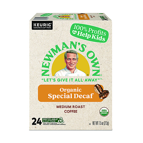 Newman's Own Organics Special Decaf K-Cups, 96/Carton (4051CT)