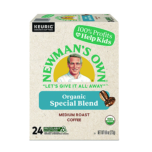 Newman's Own Organics Special Blend Coffee K-Cups, 24/Box (4050)