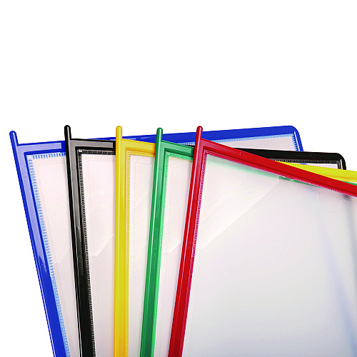 Tarifold Easy Load Desk Unit, 10 Sections, 20-Sheet Capacity, Assorted (EZD791)