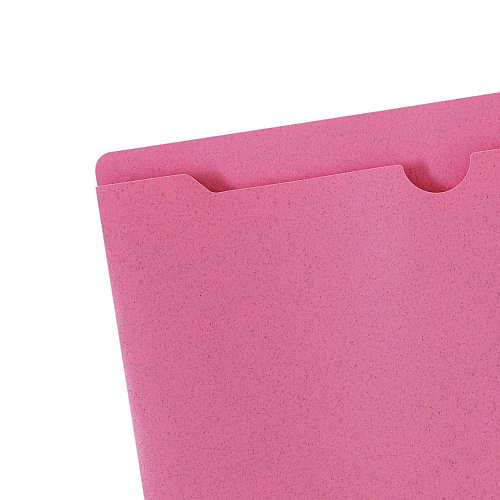 U Brands U-Eco Poly File Jackets, Straight Tab, Letter Size, Assorted, 10/Pack (6595U0112)
