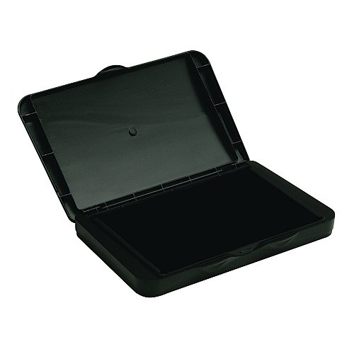 Carter's Pre-Inked Foam Stamp Pad, 4.25" x 2.75", Black (21381)