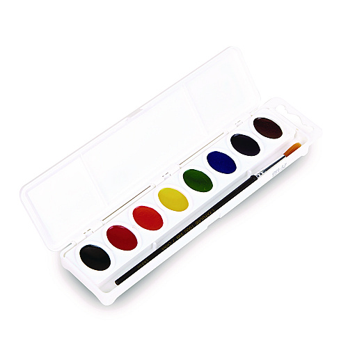 Crayola Watercolors, 8 Assorted Colors, Palette Tray (530080)