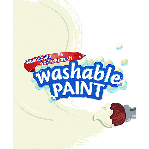 Crayola Washable Paint, White, 1 gal Bottle (542128053)