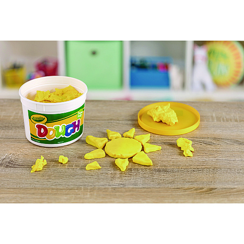 Crayola Modeling Dough Bucket, 3 lbs, Yellow (570015034)