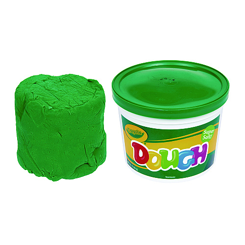 Crayola Modeling Dough Bucket, 3 lbs, Green (570015044)