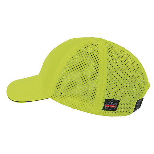 ergodyne Skullerz 8947 Lightweight Baseball Hat and Bump Cap Insert, Medium/Large, Lime (23457)