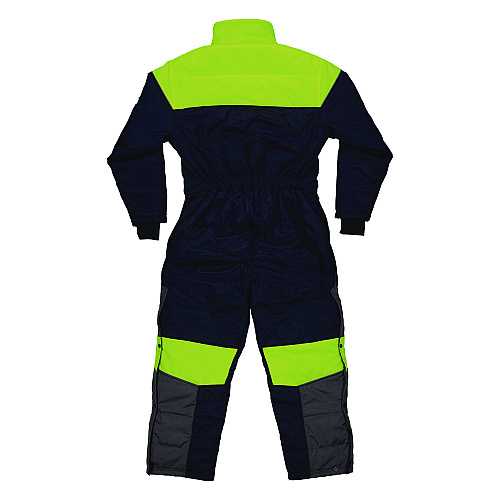 ergodyne N-Ferno 6475 Insulated Freezer Coverall, Small, Navy (41242)
