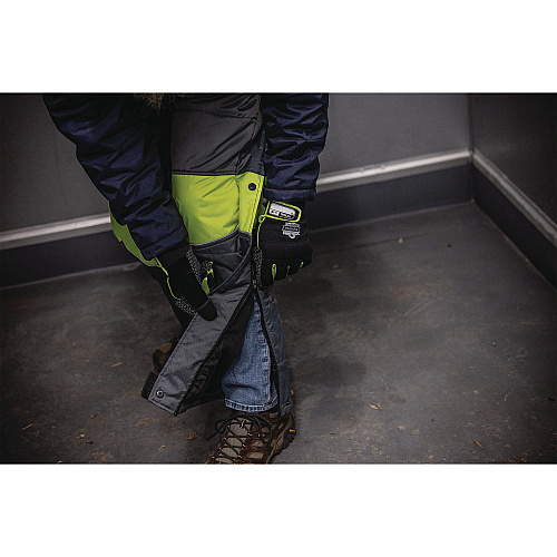 ergodyne N-Ferno 6475 Insulated Freezer Coverall, Large, Navy (41244)
