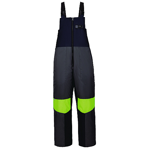 ergodyne N-Ferno 6477 Insulated Cooler Bib Overall, 3X-Large, Navy (41267)