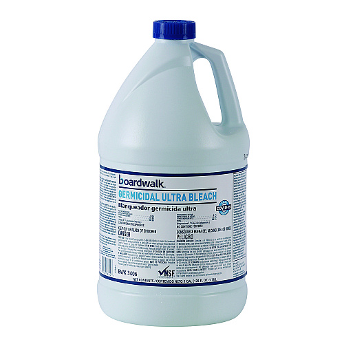 Boardwalk&reg; Germicidal Ultra Bleach, 6 Gallon Bottles (BWK3406)