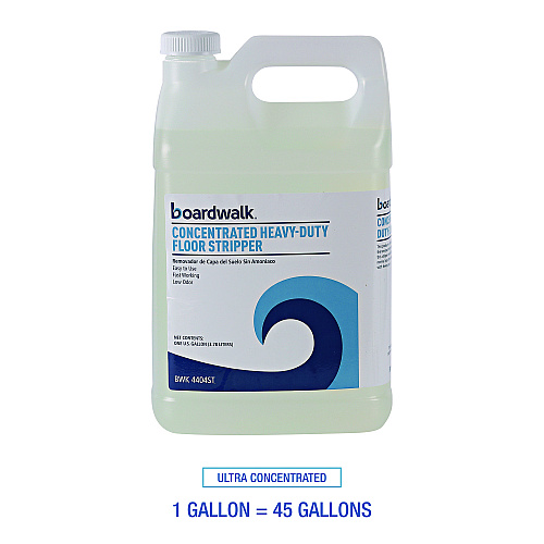 Boardwalk&reg; Concentrated Heavy-Duty Floor Stripper, 4 Galons (BWK4404ST)