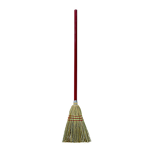 Boardwalk&reg; Corn/Fiber Lobby Brooms, 48", Gray/Natural, 12/Carton (BWKBR10016)
