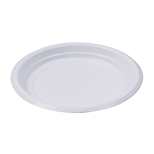 Boardwalk&reg; Hi-Impact Plastic Dinnerware Plate, 9" Dia, 500 Plates (BWKPLTHIPS9WH)