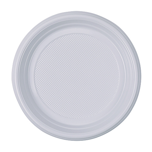 Boardwalk&reg; Hi-Impact Plastic Dinnerware Plate, 9" Dia, 500 Plates (BWKPLTHIPS9WH)