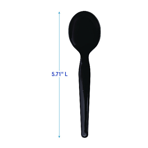Boardwalk&reg; Heavyweight Wrapped PS Cutlery, Soup Spoon, 1000 Spoons (BWKSSHWPSBIW)
