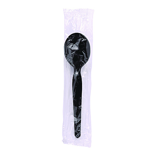 Boardwalk&reg; Heavyweight Wrapped PS Cutlery, Soup Spoon, 1000 Spoons (BWKSSHWPSBIW)