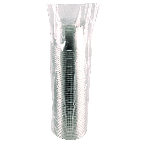 Fabri-Kal Recycleware Round Deli Container, 16 oz, 4.6" Diameter x 3" h, Clear, Plastic, 500/Carton (RD16)