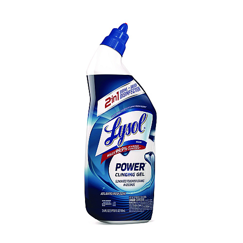 Lysol&reg; Power Toilet Bowl Cleaner, Wintergreen, 24 oz., 9 Bottles (98012)