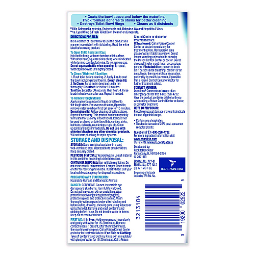 Lysol&reg; Power Toilet Bowl Cleaner, Wintergreen, 24 oz. Bottle (98012EA)