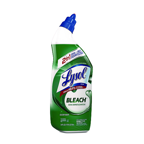 Lysol&reg; Disinfectant Toilet Bowl Cleaner with Bleach, 24 oz. Bottle (98014EA)