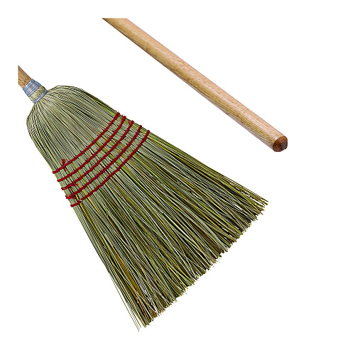 Boardwalk&reg; Corn/Fiber Lobby Brooms, 53.5", Natural, 6/Carton (BWKBR10004)