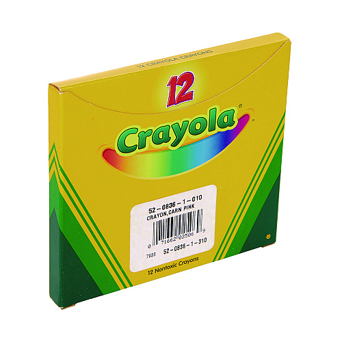 Crayola Bulk Crayons, Carnation Pink, 12/Box (520836010)