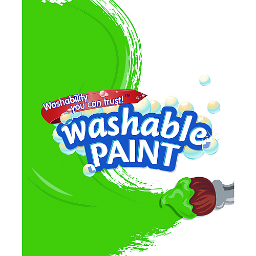 Crayola Washable Paint, Green, 1 gal Bottle (542128044)