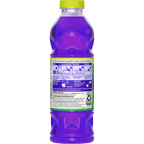 Pine-Sol Multi-Surface Cleaner Concentrated, Lavender Clean, 24 oz Bottle, 12/Carton (60153CT)