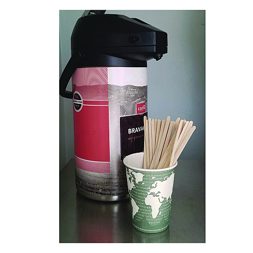 Eco-Products Renewable Wooden Stir Sticks, 7", 1,000/Pack, 10 Packs/Carton (NTSTC10CCT)