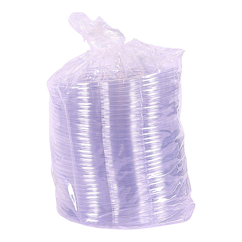 Eco-Products Renewable and Compostable Lids, Fits 24, 32 and 48 oz Salad Bowls, Clear, Plastic, 300/Carton (EPSBLID)