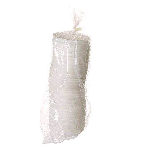 Eco-Products EcoLid 25% Recycled Content Hot Cup Lid, White, Fits 10 oz to 20 oz Cups, 100/Pack, 10 Packs/Carton (EPHL16WR)