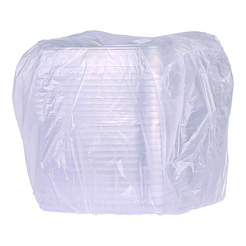 Eco-Products Lids for Regalia Sugarcane 160 oz Bowls, 12 x 12 x 1.9, Clear, 50/Carton (EPBL160LID)