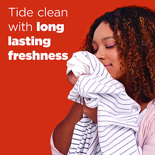 Tide Plus Febreze Liquid Laundry Detergent, Spring and Renewal, 84 oz Bottle (12237EA)