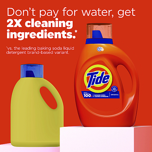 Tide&reg; Original Liquid Laundry Detergent, 42 oz. Bottle, 6 Bottles (12117CT)