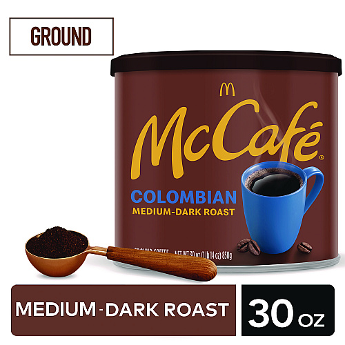 McCafe Ground Coffee, Colombian, 30 oz Can (7153EA)
