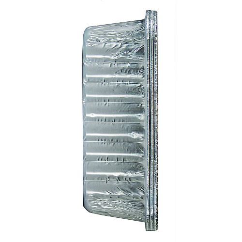 HFA Aluminum Loaf Pan, 36 oz, 4.5 x 8.63 x 2.59, 500/Carton (31630500)