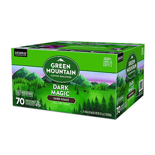 Keurig Dark Magic Extra Bold Coffee K-Cups, Regular, 70/Box (5000373740)