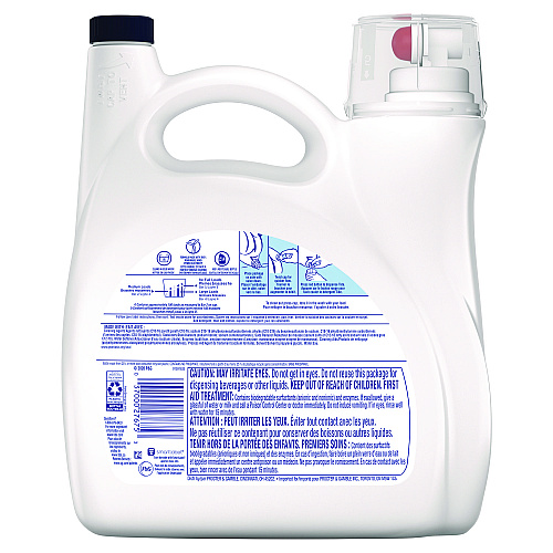 Tide Hygienic Clean Heavy 10x Duty Liquid Laundry Detergent, Unscented, 146 oz Bottle (3077209452)
