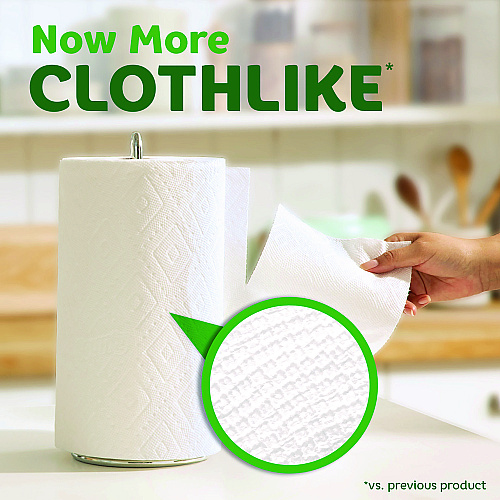 Bounty Select-a-Size Kitchen Roll Paper Towels, 2-Ply, 5.9 x 11, 90 Sheets/Roll, 2 Double Rolls/Pack (030772061220)