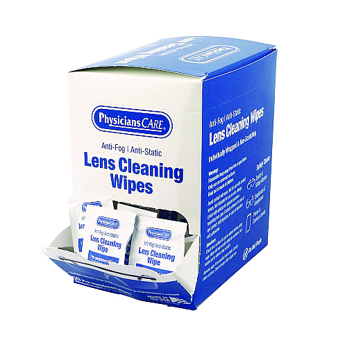 PhysiciansCare Lens Cleaning Wipe, 50/Box (91294)