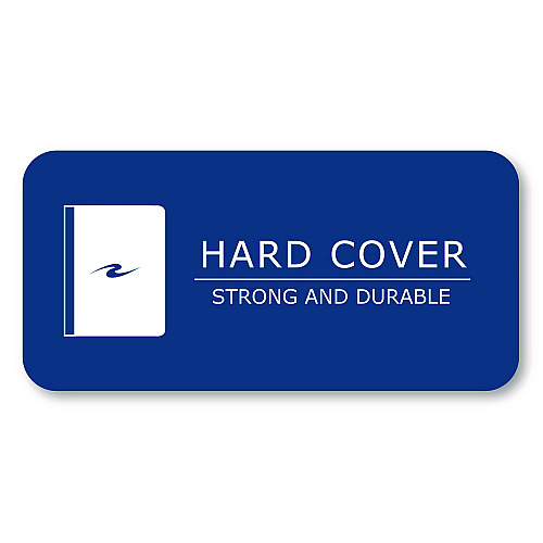 Roaring Spring Hardcover Marble Composition Book, Unruled, Blue Marble Cover, (100) 9.75 x 7.5 Sheets (77261)