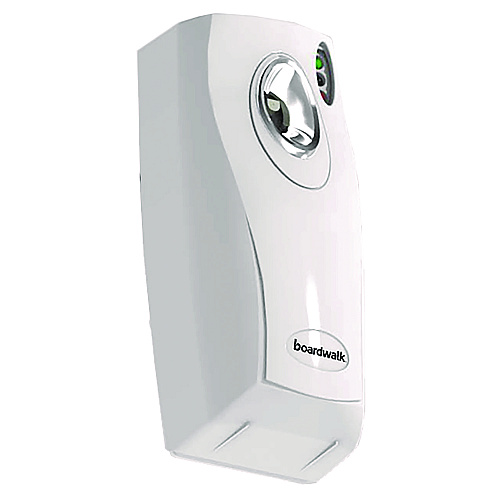 Boardwalk&reg; Classic Metered Air Freshener Dispenser, White (BWK908)