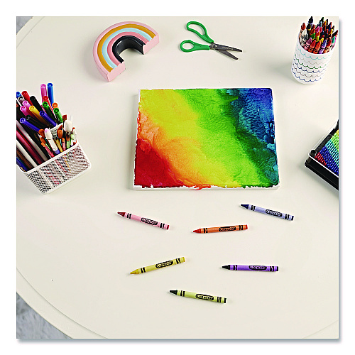Crayola Washable Watercolor Paint, 24 Assorted Colors, Palette Tray (530524)