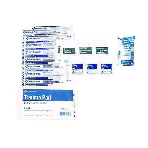 First Aid Only 137-Piece Wound Care Treatment Pack, Resealable Plastic Bag (91164)