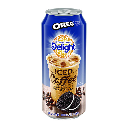 International Delight Iced Coffee, Oreo, 15 oz Can, 12/Carton (WWI07501)