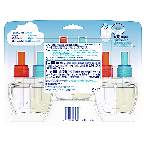 Febreze PLUG Air Freshener Refills, Mediterranean Lavender, 0.87 oz (54345)