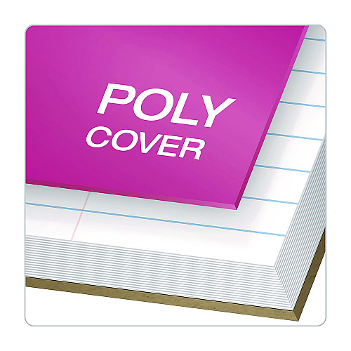 Oxford Three-Subject Notebook, 3 Subject, College Rule, Randomly Assorted Cover Color, (150) 11 x 9 Sheets (10586)