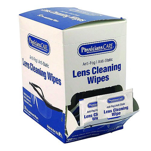 PhysiciansCare Lens Cleaning Wipe, 50/Box (91294)