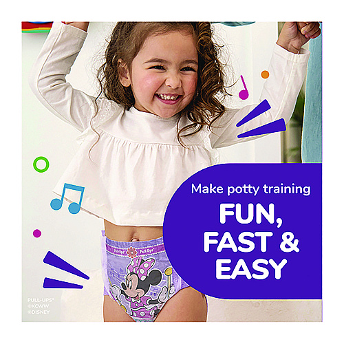 Huggies&reg; Girls Potty Training Pull-Ups, 3T-4T, Size 5, 32-40 lbs, 84 Pack (45269)